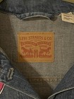 Vintage 1990’s Levi’s Jean Jacket Hippy Style Patched Up Sz. 1X  New & Old Patch — photo 8