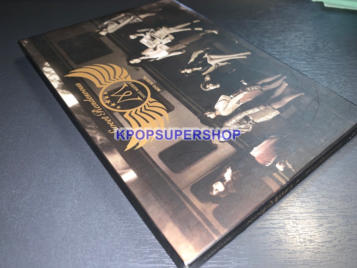 Nine Muses 1st Album Sweet Rendezvous CD Large Member Postcards