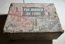 1941 Antique Vintage Toy Gag Gift H. Fishlove & Co “ The March Of Time “