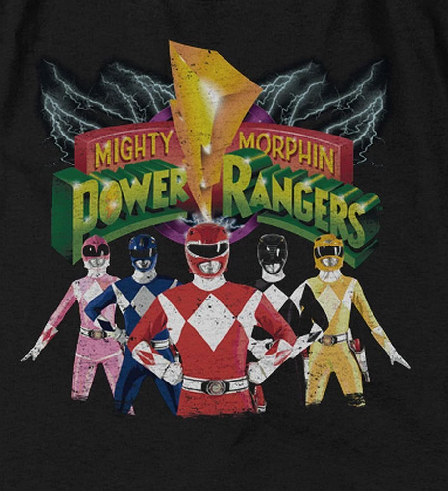 Mighty Morphin Power Rangers Unite Pullover Hoodie