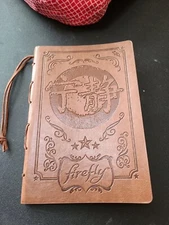 Loot Crate QMX Firefly/Serenity Brown Faux Leather Blank Journal/Notebook Emboss