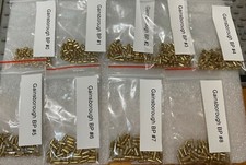 Gainsborough Lock Cylinder Bottom Pins 0-8 Brass Pins - 50 each size (450 pins)