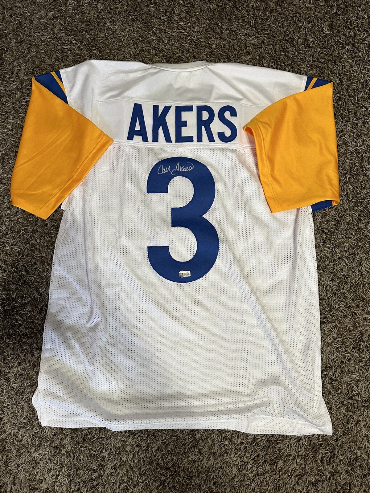 Cam Akers Autographed Signed Los Angeles Rams Jersey -LA Rams 
