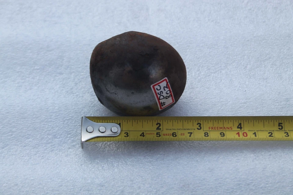 V. V Antiguo Lingote de Hierro Wootz Pastel/Bola de Cañón para Hacer Jambiya, Pesh-Kabz DSC#802 Foto 2 de 4