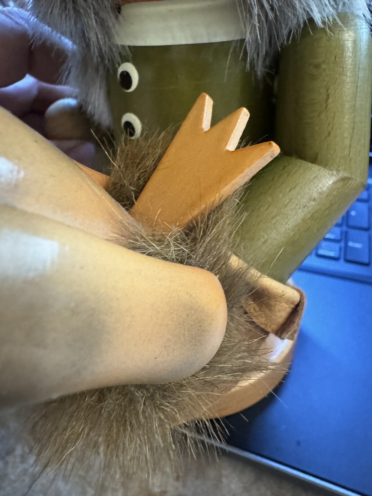 Steinbach German Nutcracker Vintage 1980s 90s Falconry Chubby Stout eBay