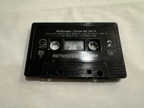 WHITESNAKE Come An' Get 1981 CASSETTE TAPE DAVID COVERDALE HARD ROCK HEAVY METAL - Picture 3 of 5