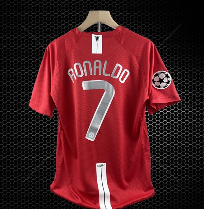 【正規品】マンチェスター・ユナイテッド07-08 RONALDO 7C.L.仕様 Lサイズ】07-08 マンチェスターユナイテッド ロナウド