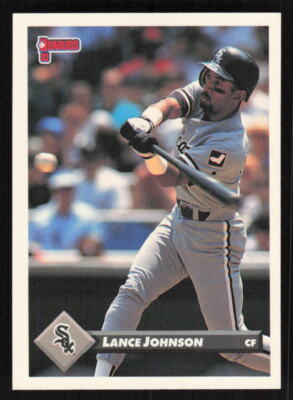 1993 Donruss Lance Johnson #301  Baseball  Chicago White Sox