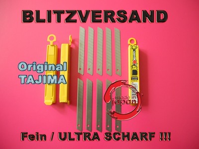 Original Tajima Made in Japan 1x 10x Ersatzklingen LCB-30 ULTRA SCHARF !!! 2025
