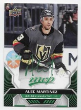 20/21 UPPER DECK MVP GREEN SCRIPT PARALLEL Hockey (#1-250) U-Pick From List