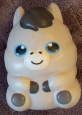 Rhode Island Novelty Bellly Buddy Squish Gray/Grey Horse 3" Rare