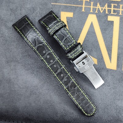 GRAND SEIKO HERITAGE LEATHER BAND WITH STAINLESS STEEL DEPLOYANT