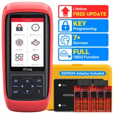 XTOOL USED X100PRO3 Auto OBD2 Scanner Key Programmer Diagnostic Tool 7 Service