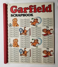 Unused Vintage Garfield Scrapbook Sports Theme 1978