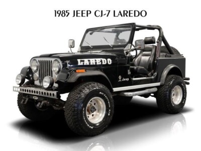 1985 Jeep CJ-7 Laredo in Black NEW Metal Sign: 9x12'' & Free Shipping