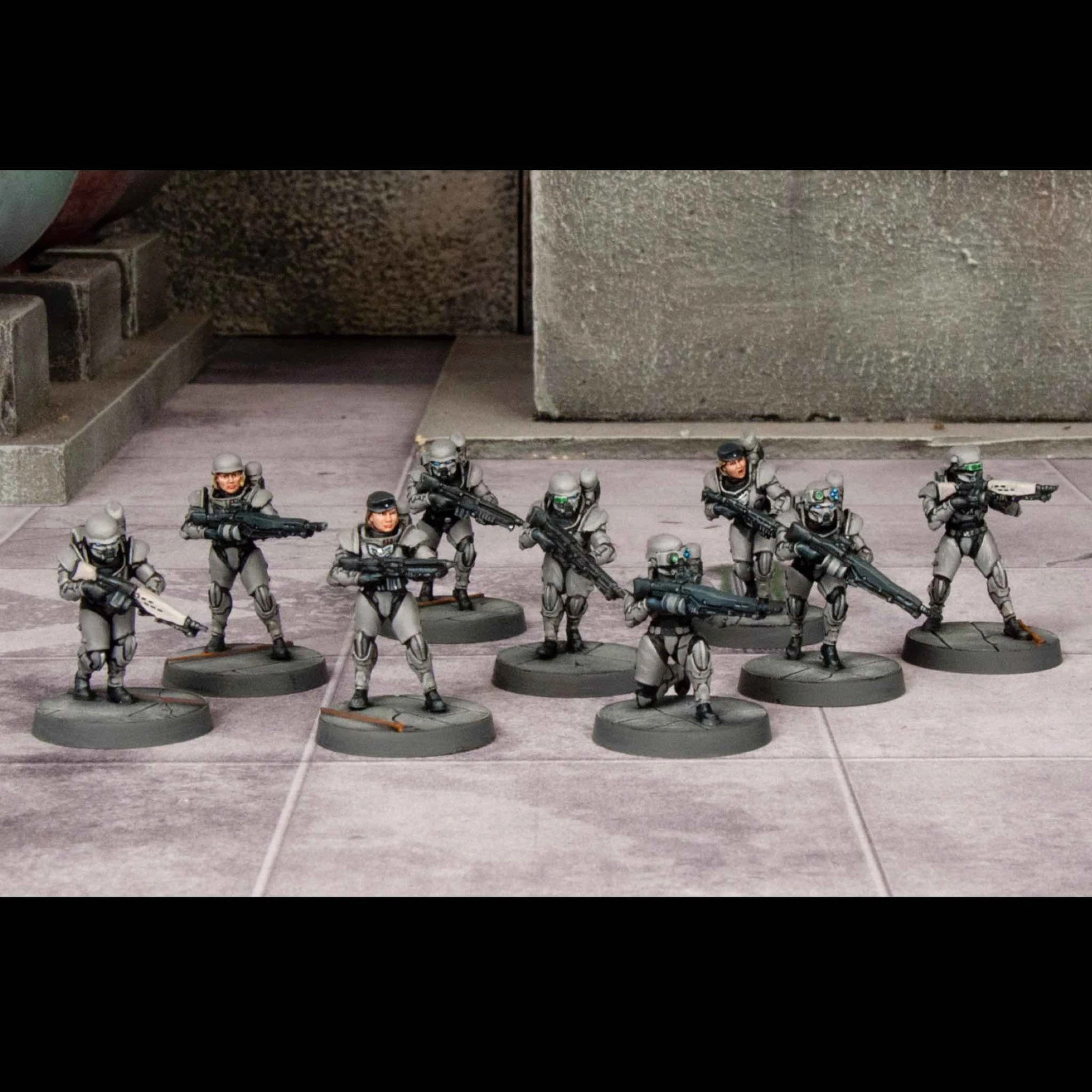 Wargame Atlantic Imperial Guard Eisenkern Panzerjager x20 Бокс-сет 28 мм