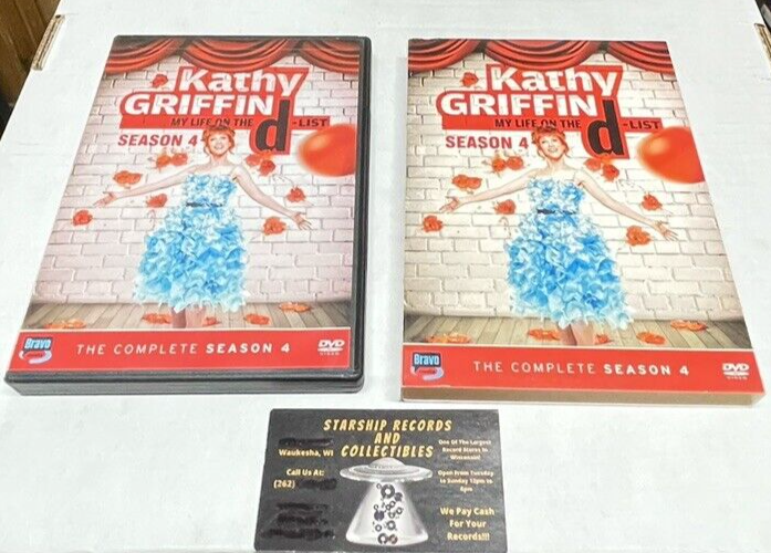 Kathy Griffin My Life on the D-List Season 4 DVD 3 Discs