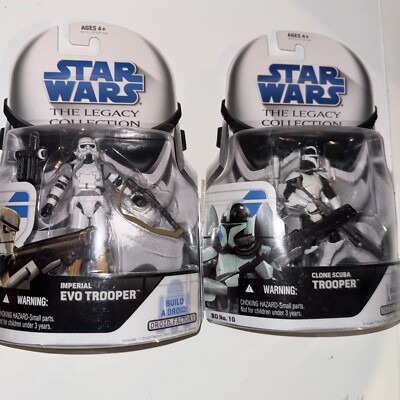 NEW STAR WARS THE LEGACY COLLECTION CLONE SCUBA TROOPER EVO ACTION