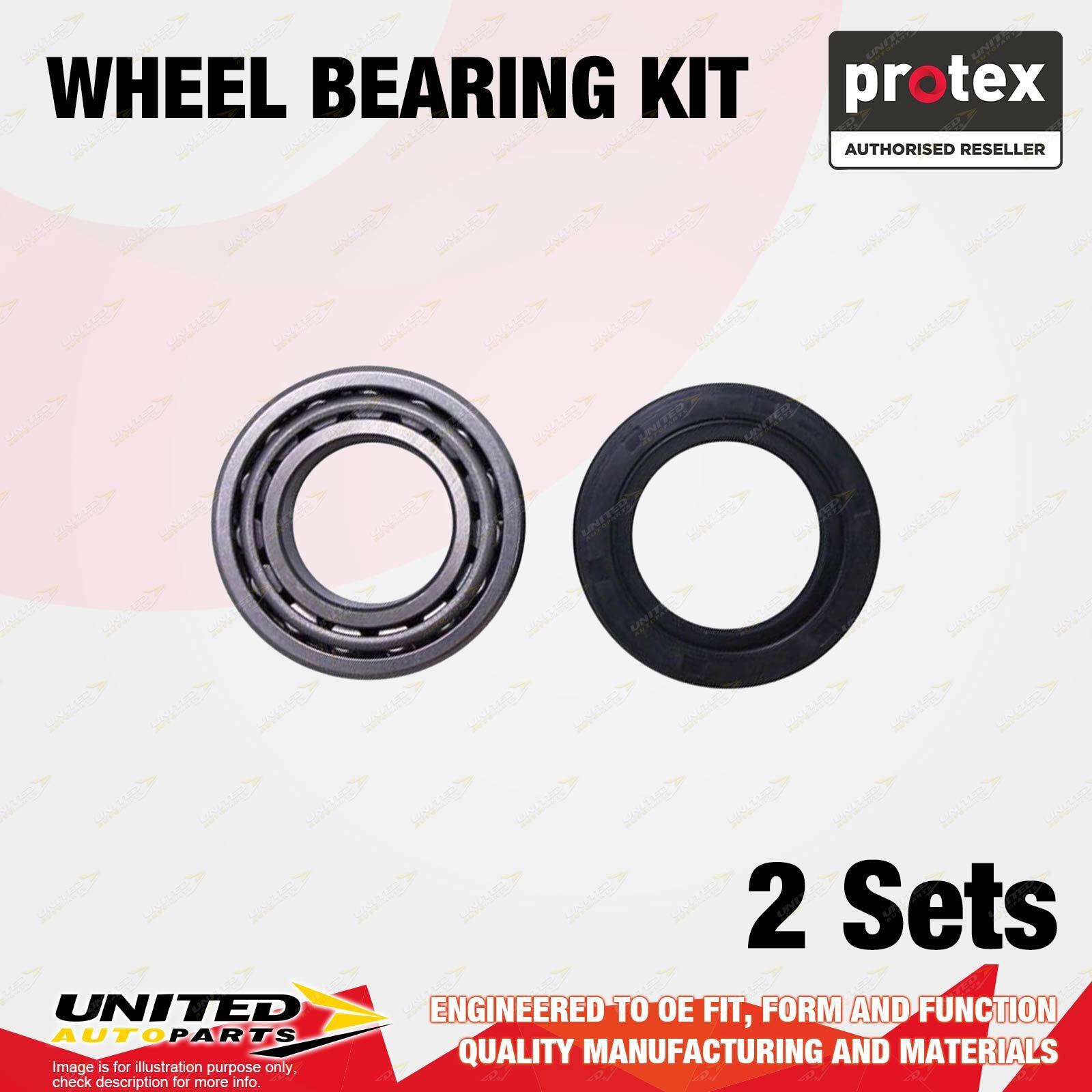 2x Rear Protex Wheel Bearing Kit for Holden Utility HX WB 3.3L 4.1L 5.0L Disc Picture 2 of 2