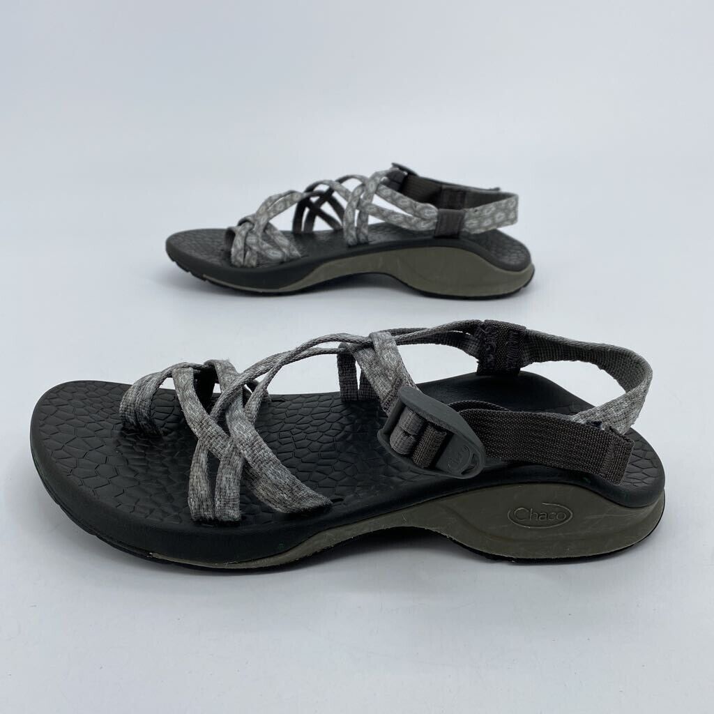 Chaco Womens Ecotread ZX2 Sport Sandals Gray J104476 Toe Chaco Womens Ecotread ZX2 Sport Sandals Gray J104476 Toe