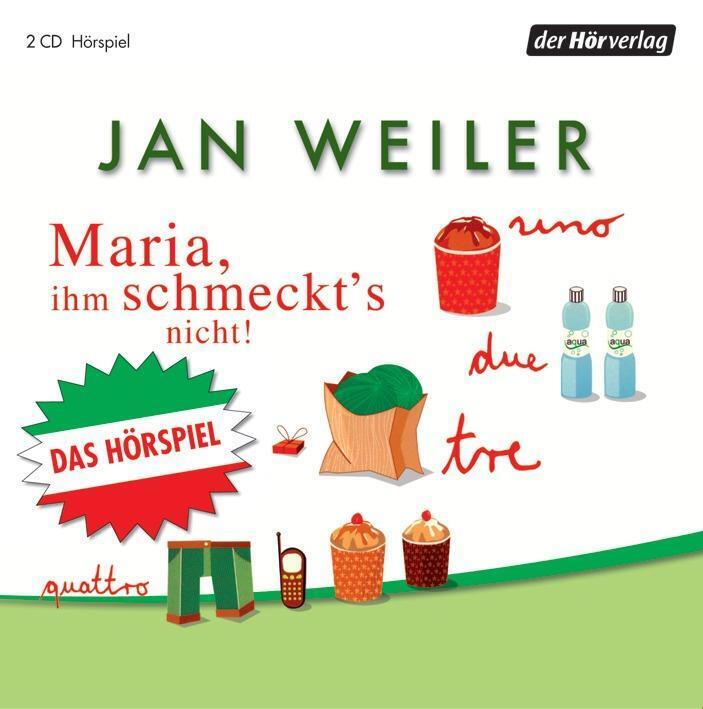 Thumbnail - Maria, Ihm Schmeckt's Nicht Jan Weiler Audio-cd 2 Audio-cds Deutsch