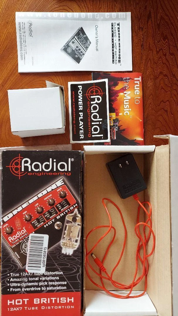 radial tonebone hot british エフェクター
