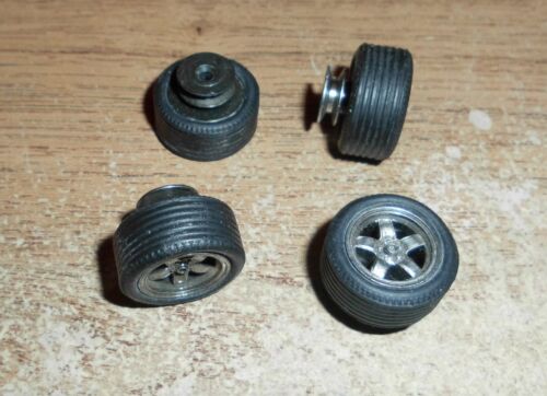 Scalextric SCX 4WD car wheels tyres SUPERB spares RS200 Audi Quattro brand new - Picture 1 of 1