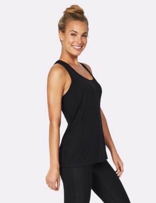 bambus kleidung damen fitness/freizeit/pilates/yoga racerback top xs neu