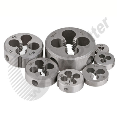 Thread Dies Metric and Imperial Alloy Steel Male Thread Cutters Tapping Dies