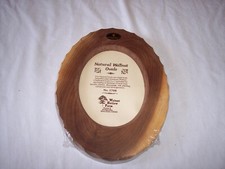 Walnut Hollow Farm Natural Walnut Ovals #1708 ~ Wood Frame ~ 11 x 8 ~ NEW