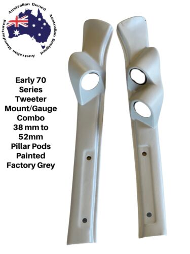 to suit Toyota Landcruiser Early 79 Series DOUBLE PILLAR POD "NEW" PAINTED GREY - Picture 5 of 14