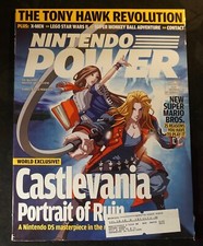 Nintendo Power Magazine 204 June 2006 Castlevania, Complete with Poster