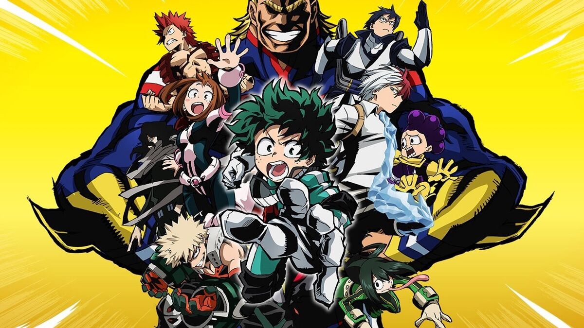 DVD Anime My Hero Academia Full Series Season 1+2+3+4 (1-88)+2 Movie  English Dub