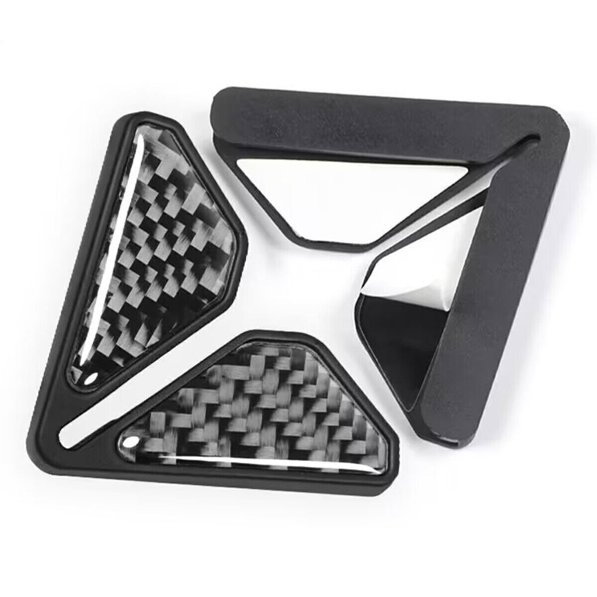 2x Black Anti-Scratch Car Door Corner Guard Cover Sticker Protector ...