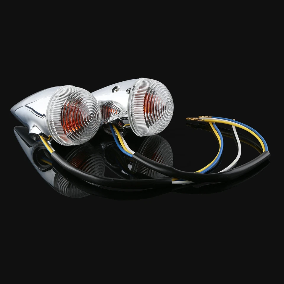 Clair clignotant lampe pour Yamaha XV1900 XV-1900 XV 1900 2006-2014 08 09 - Photo 1/4