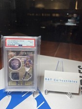 2021 Panini Playbook Justin Fields Next Up Jersey #NXT-JFI RC Bears PSA 9 POP 1