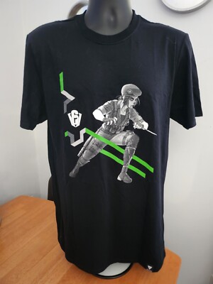 New Rainbow Six Seige Ela Nations T Shirt Mens Medium R6