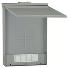 NEW 125 Amp 12-Space 3-Phase Outdoor Main Lug Circuit Breaker Panel Weatherproof