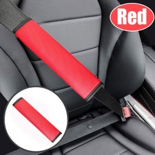1x Car Safety Belt Shoulder Cover Breathable Protection Pad Auto Accessories Red 1x Car Safety Belt Shoulder Cover Breathable Protection Pad Auto Accessories Red