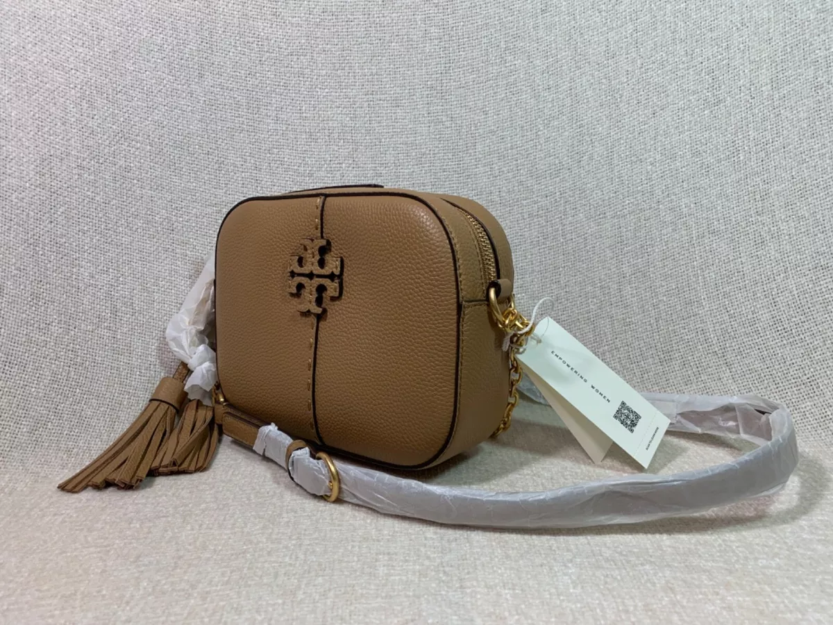 NWT! Tory Burch Blake Canvas Bucket Bag Crossbody $328