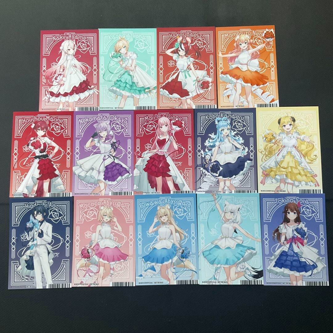 22/7 Anniversary Live 2020 ブロマイド hololive 7th Anniversary fair Animate 14 Bromide card set