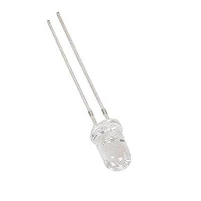 20-Pack 5mm White LED Bulbs – Instrument Cluster Dash Backlight Replacement, 12V