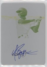 2023 Panini National Treasures Printing Plate Yellow 1/1 Yiddi Cappe Auto 5i3