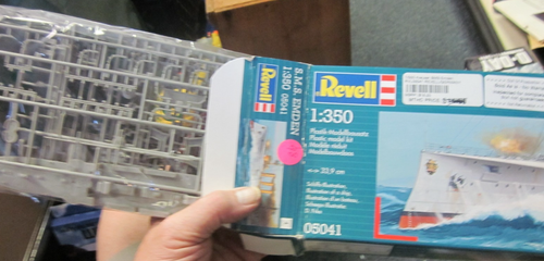 Revell 05041 1/350 SMS kit modellino scala Emden Navi NIOB - Foto 3 di 3