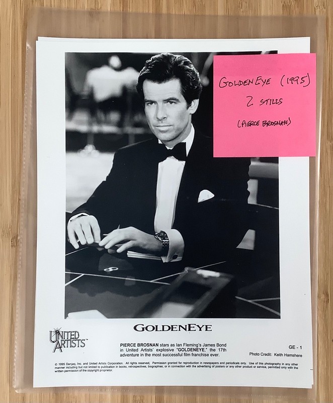 2 GoldenEye (1995) original movie still lot Pierce Brosnan as James Bond 007