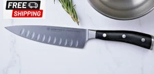 Wusthof Classic Ikon 6" hollow edge chef's knife NEW LASER LOGO BRAND NEW!