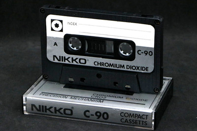 1x MC Kassette NIKKO Chromium Dioxide C-90 / Typ 2 II / Audio Cassette