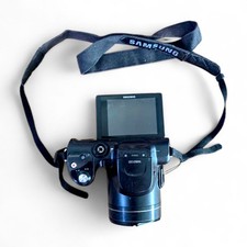 Samsung WB2100 Digital Camera 16MP 21x Zoom 1080p Bridge DSLR-Style Untested