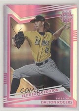 2022 Panini Elite Extra Edition Pink Dalton Rogers #99 17n8