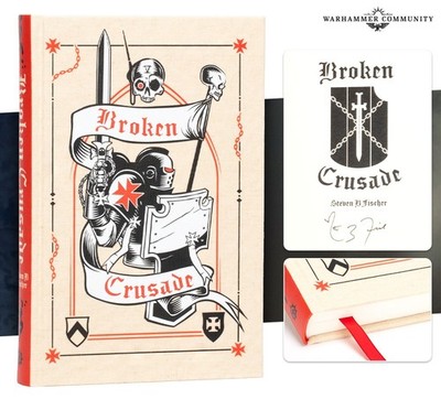 Warhammer 40'000 Broken Crusade Special Edition HB Buch limitiert Black Library